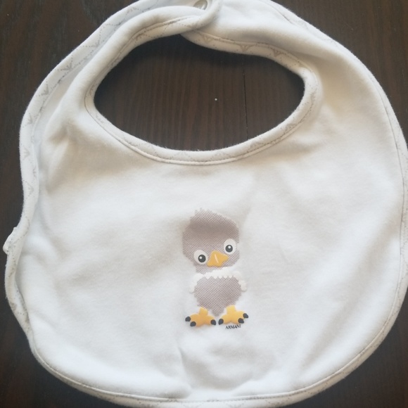 Armani Junior Other - Armani Baby Reversible Bib